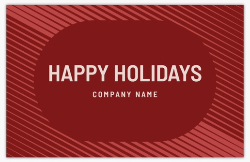 A business holiday business holiday card brown design for Holiday