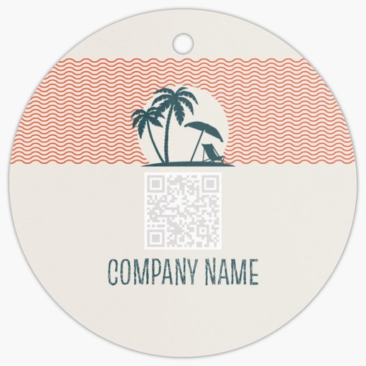 Design Preview for Automotive & Transportation Hang Tags Templates, 2.5" x 2.5" Circle
