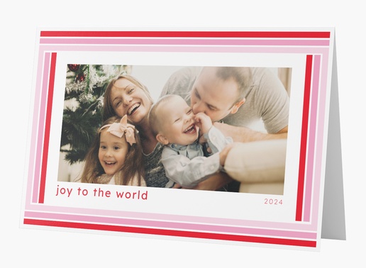 A holiday retro pink red design for Theme with 1 uploads