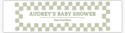 Design Preview for Design Gallery: Baby Paper Bags, Small (7.5" x 3.1" x 8.3")