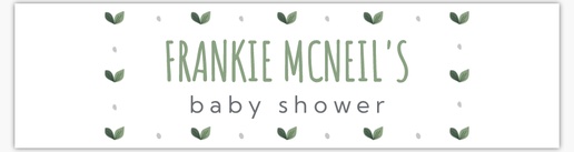 Design Preview for Design Gallery: Baby Shower Paper Bags, Small (7.5" x 3.1" x 8.3")
