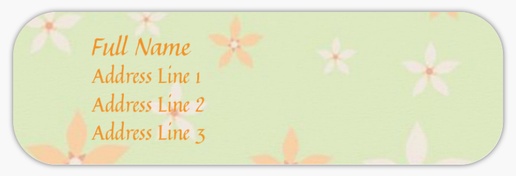 A feminine mommy card cream design for General Party