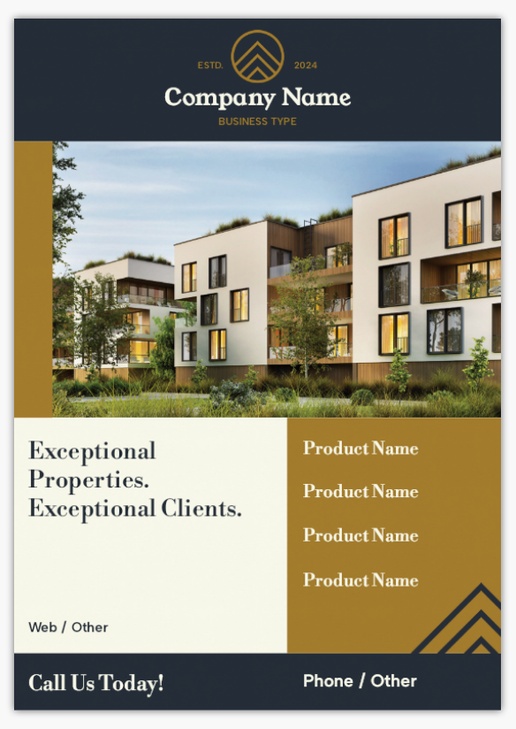 Design Preview for Design Gallery: property investment & appraisal Postcards, A5