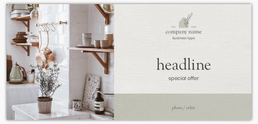 Design Preview for Design Gallery: Furniture & Home Goods Postcards, DL (99 x 210 mm)
