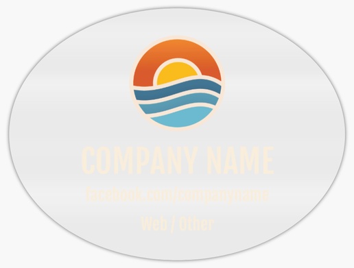 Design Preview for Summer Roll Labels Templates, 3" x 4"