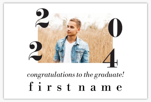 Design Preview for Graduation Lawn Signs Templates, 12" x 18" Horizontal