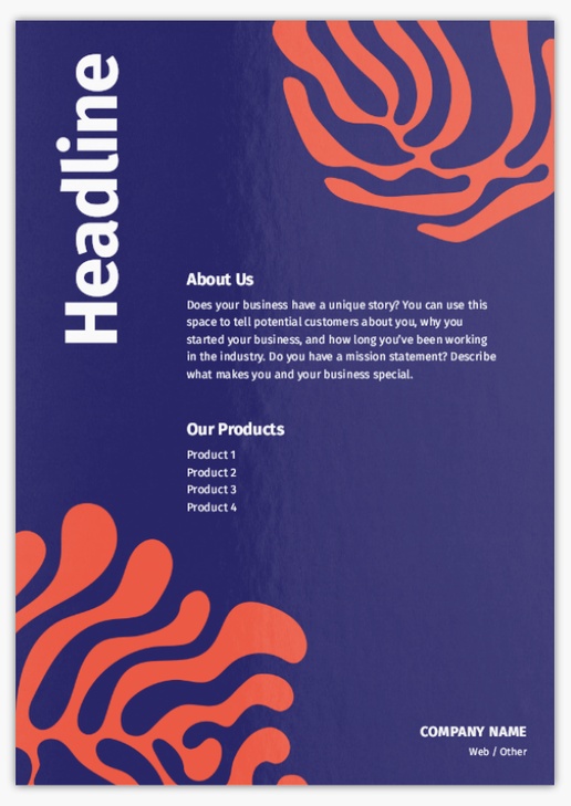 Design Preview for Design Gallery: Marketing & Communications Postcards, A5 (148 x 210 mm)