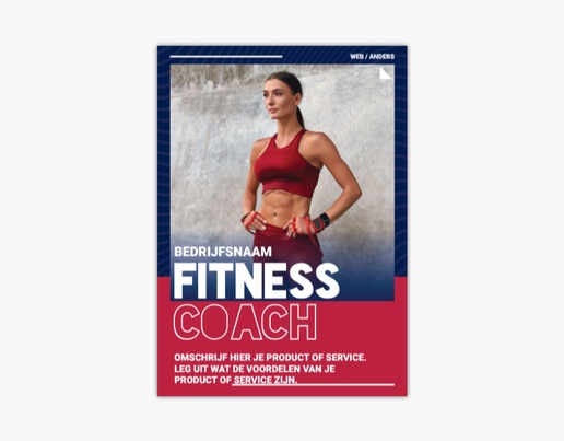 Voorvertoning ontwerp voor Ontwerpgalerij: Sport en fitness Ansichtkaarten, A5 (148 x 210 mm)