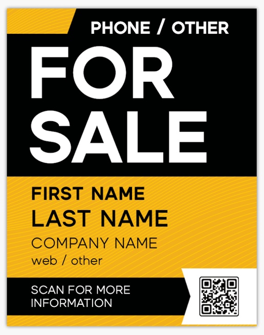 Design Preview for Design Gallery: Property & Estate Agents Aluminum A-Frame Signs, 1 Insert - No Frame 22" x 28"