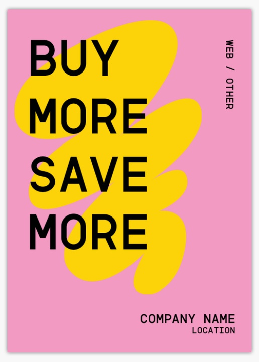 A interior decoration modern pink yellow design for Sales & Clearance