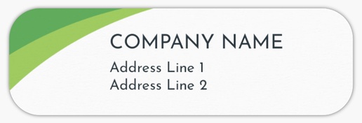 Design Preview for Health & Wellness Return Address Labels Templates, White Paper
