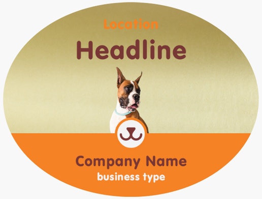 Design Preview for Design Gallery: Animals & Pet Care Roll Labels, 3" x 4"