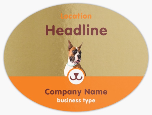 Design Preview for Design Gallery: Animals Roll Labels, 3" x 4"