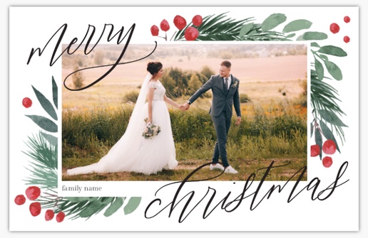 A traditional festive white gray design for Greeting with 1 uploads