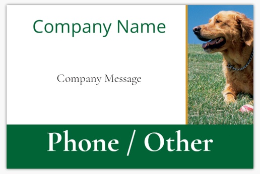 Design Preview for Dog Breeders Lawn Signs Templates, 18" x 27" Horizontal