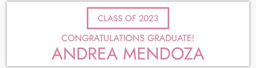 Design Preview for Design Gallery: Graduation Paper Bags, Small (7.5" x 3.1" x 8.3")