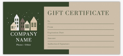 Design Preview for Design Gallery: Property & Estate Agents Gift Vouchers