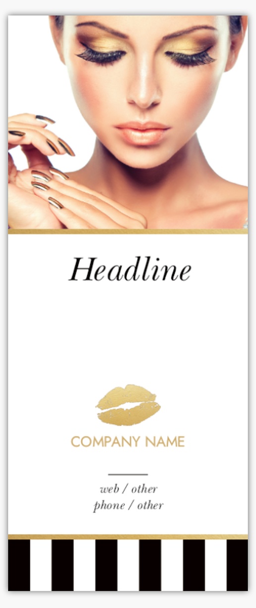 Design Preview for Cosmetics & Perfume Vinyl Banners Templates, 2.5' x 6' Indoor vinyl Double-Sided