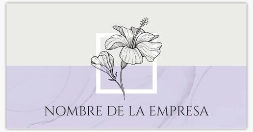 Un planta artístico diseño violeta gris para Elegante