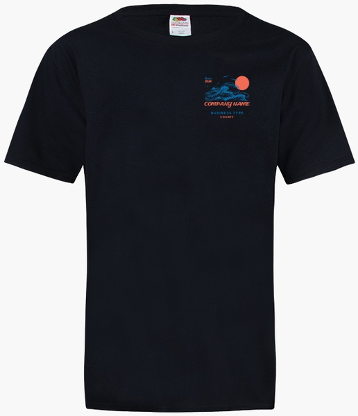 Design Preview for Travel & Accommodation Fruit of the Loom® T-shirt Templates