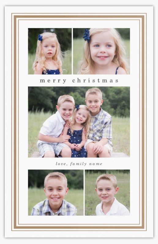 Design Preview for Christmas Postcards, 18.2 x 11.7 cm