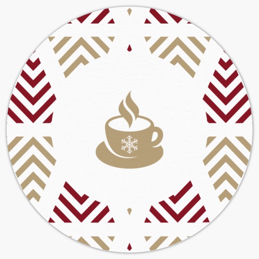 Design Preview for Design Gallery: Holiday Product Labels on Sheets, 1.5" x 1.5" Circle