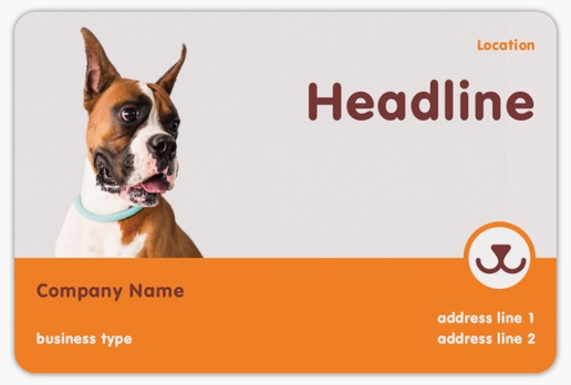 Design Preview for Animal Grooming Roll Labels Templates, 4" x 6"