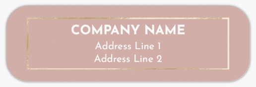 Design Preview for Boats & Maritime Return Address Labels Templates, White Paper
