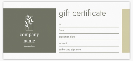 Design Preview for Design Gallery: Nature & Landscapes Gift Vouchers