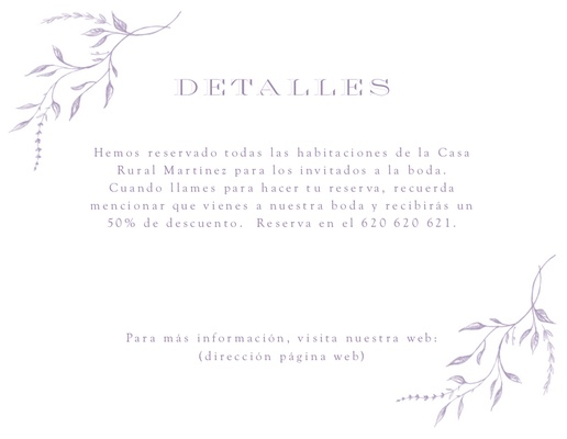Vista previa del diseño de Galería de diseños de tarjetas de saludo para floral, Plano 13,9 x 10,7 cm