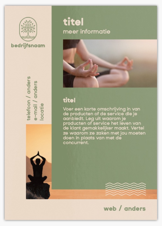 Voorvertoning ontwerp voor Ontwerpgalerij: Yoga en pilatus Ansichtkaarten, A6 (105 x 148 mm)