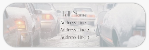 Design Preview for Design Gallery: Breakdown Recovery Return Address Labels, White Paper