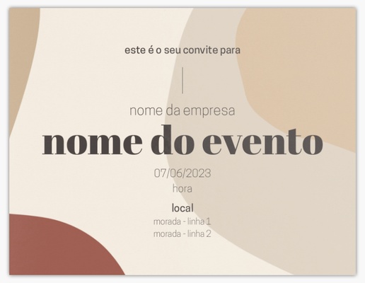 Pré-visualização do design de Convites e anúncios, Sem dobra 13,9 x 10,7 cm