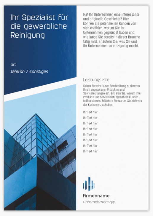 Designvorschau für Designgalerie: Postkarten Unternehmensdienstleistungen, A5 (148 x 210 mm)