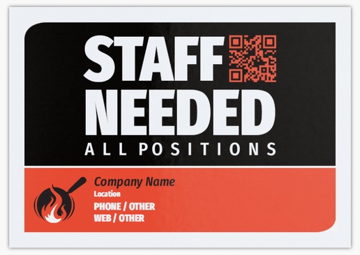 Design Preview for Design Gallery: Recruiting & Temporary Agencies Postcards, A5 (148 x 210 mm)
