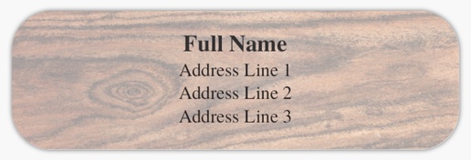 Design Preview for Flooring & Tiling Return Address Labels Templates, White Paper