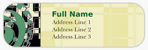 Design Preview for Design Gallery: Manufacturing & Distribution Return Address Labels, White Paper