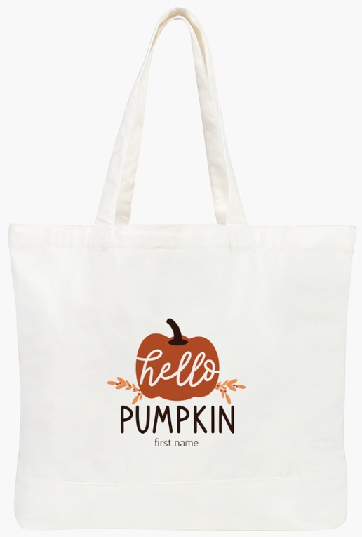 A pumpkin fall red pink design for Holiday