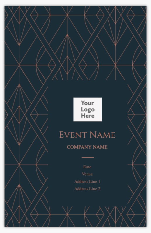 Design Preview for Business Invitations & Announcements Templates, 4.6” x 7.2” Flat