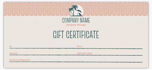 Design Preview for Design Gallery: Sports & Fitness Gift Vouchers