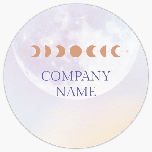 Design Preview for Religious & Spiritual Product Labels on Sheets Templates, 1.5" x 1.5" Circle