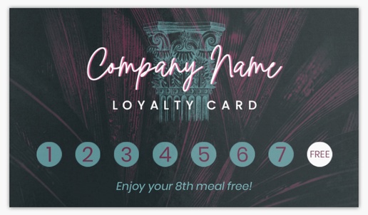 Design Preview for  Loyalty Business Cards Templates