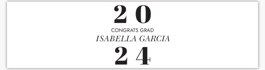 A graduation party modern gray design for Modern & Simple