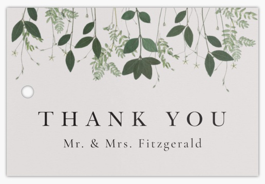 A wedding thank you gray design for Wedding