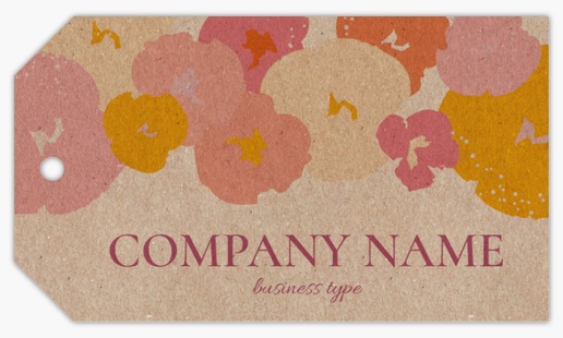 Design Preview for Retro & Vintage Hang Tags Templates, 2" x 3.5" Banner