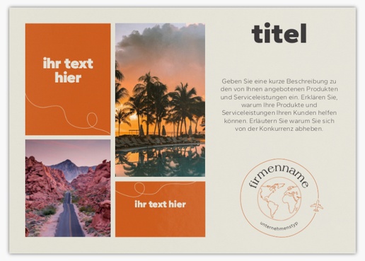 Designvorschau für Designgalerie: Postkarten Reise & Unterkunft, A6 (105 x 148 mm)