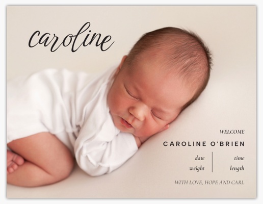 A simple baby name black design for Gender Neutral with 1 uploads