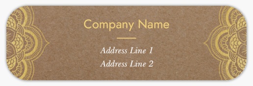 Design Preview for Design Gallery: Sports & Fitness Return Address Labels, White Paper