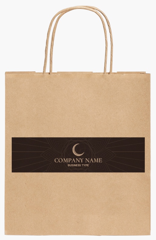 Design Preview for Design Gallery: Religious & Spiritual Standard Kraft Paper Bags, 19 x 8 x 21 cm