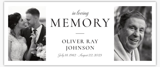 A funeral service funeral white gray design for Funeral & Memorial Services with 2 uploads